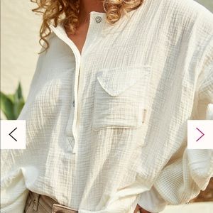 NWT Free People Palo Santo Pullover